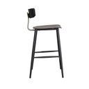 Ver imagem 4 de Banqueta de Cozinha Analu Baixa Assento 65cm e Encosto em Pp e Estrutura em Aço