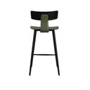 Ver imagem 5 de Banqueta de Cozinha Analu Baixa Assento 65cm e Encosto em Pp e Estrutura em Aço