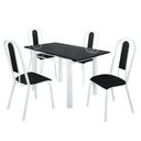 Ver imagem 2 de Conjunto Sala de Jantar 4 Cadeiras Fortaleza
