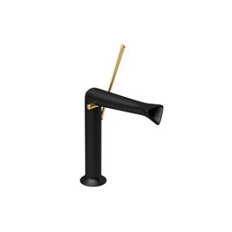 Torneira Deca de Mesa Bica Alta para Lavatório Jader Almeida Black Matte e Gold - 1189.bl100.gl - 1