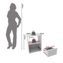 Ver imagem 4 de Conjunto Cama Solteiro com 1 Mesa de Cabeceira Branco