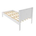 Ver mais imagens de Conjunto Cama Solteiro com 1 Mesa de Cabeceira Branco