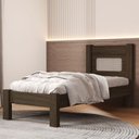 Ver imagem 1 de Cama Casal para Quarto 100% MDF 95x117x199cm Marrom/Chocolate