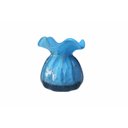 Ver imagem 1 de Vaso Decorativo Murano Trouxinha Pequena Azul Bebê