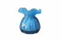 Ver imagem 1 de Vaso Decorativo Murano Trouxinha Pequena Azul Bebê