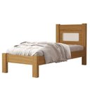 Ver imagem 2 de Cama Casal para Quarto 100% MDF 95x117x199cm Bege/Nature