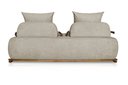 Ver imagem 3 de Sofá Dubai 2 Lugares 1.60m Tecido Bouclê Bege para Sala Bz Home Decor
