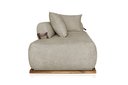 Ver imagem 4 de Sofá Dubai 2 Lugares 1.60m Tecido Bouclê Bege para Sala Bz Home Decor