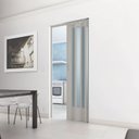 Ver imagem 3 de Porta Sanfonada de PVC Translucido 210cm x 84cm Plastporta Bcf Marrom/Pecan com