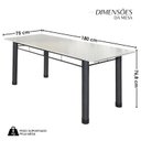 Ver imagem 3 de Conjunto Sala de Jantar 8 Cadeiras Fortaleza