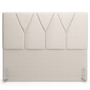 Ver imagem 3 de Cabeceira Cama Box Quenn 160 cm Aurora W01 Linho Cru - Lyam Decor