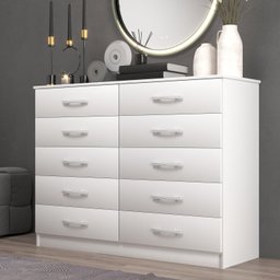 Comoda para Quarto 10 Gavetas Marbela - 2