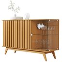 Ver imagem 1 de Aparador para Sala Buffet Açai com 3 Portas Nature