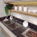 Ver imagem 3 de Canal Equipado Com Módulos Pratos Para Cozinha Aço Inox