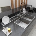 Ver imagem 5 de Canal Equipado Com Módulos Pratos Para Cozinha Aço Inox