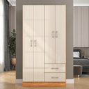Ver imagem 1 de Guarda-roupa 4 Portas 2 Gavetas Panamá