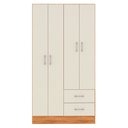 Ver imagem 2 de Guarda-roupa 4 Portas 2 Gavetas Panamá