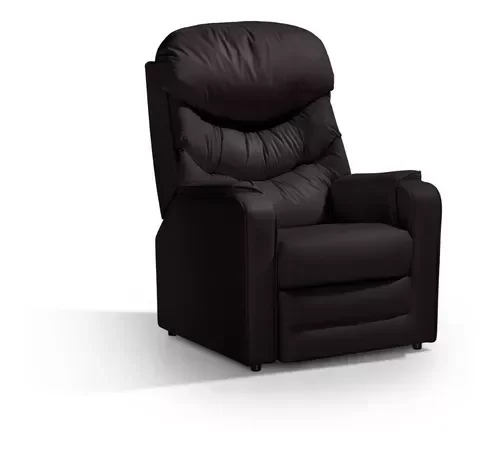 Ver imagem 3 de Poltrona Reclinável Papai Luxo D28 Estética - Corano Marrom Escuro