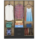 Ver imagem 5 de Guarda-roupa Jamaica 6 Portas 2 Gavetas