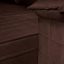 Ver imagem 6 de Sofá Retrátil Reclinável 230cm 4 Lugares com Molas Quantum King House