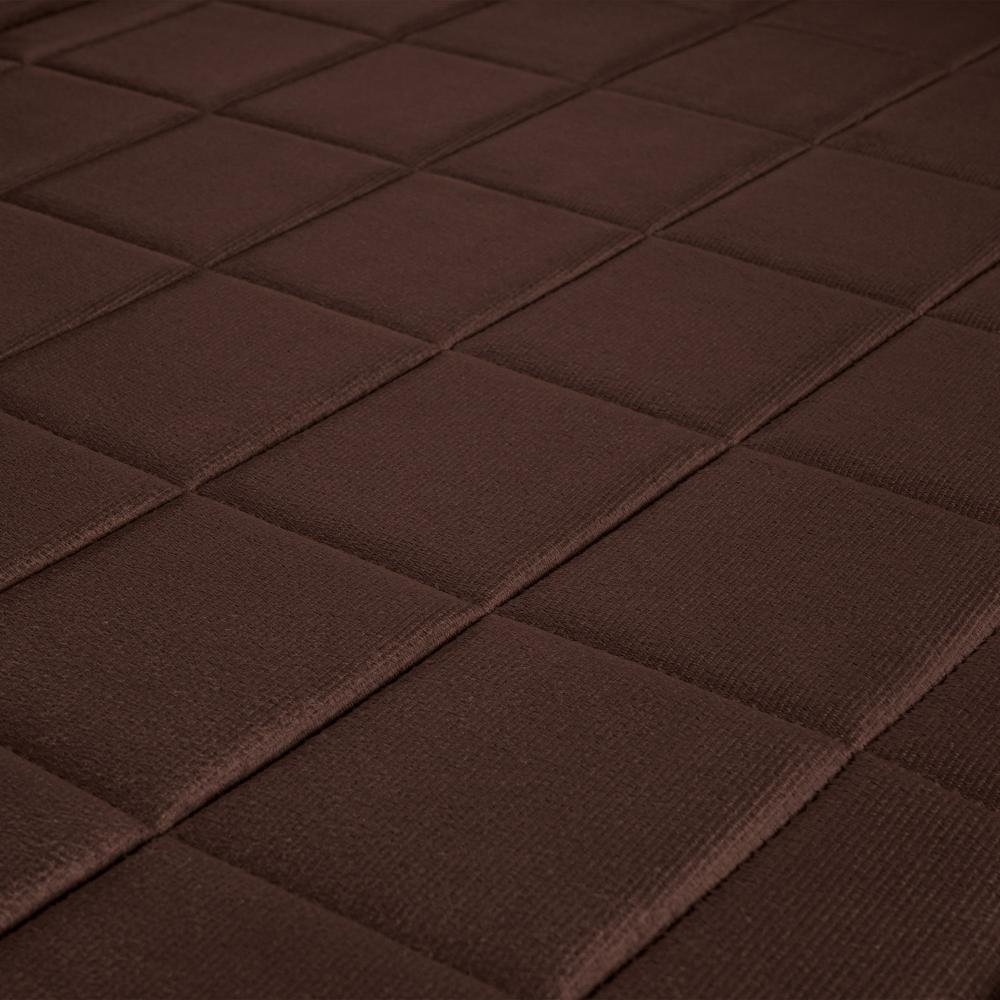 Sofá Retrátil Reclinável 4 Lugares com Molas 2,30m Quantum Suede Velut Marrom - King House - 7