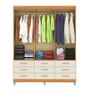 Ver imagem 4 de Guarda-roupa Paraty 6 Portas 9 Gavetas