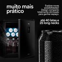 Ver imagem 5 de Visa Cooler Cervejeira Doméstica Frost Free -6 a 10 ºC 48L ECE50 220V All Black - EOS