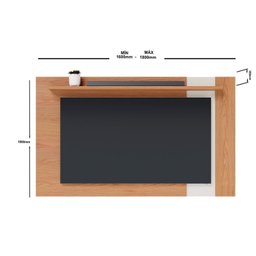 Painel Extensível para Tv até 60 Polegadas 1 Prateleira Leme - 4