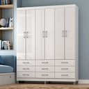 Ver imagem 1 de Guarda-roupa Paraty 6 Portas 9 Gavetas