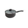 Panela Aluminio Revestimento Ceramico Cinza 20cm - 1