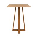 Ver imagem 6 de Conjunto Mesa Bistrô Madri 4 Lugares Tampo em MDF com Banquetas Organik Assento Corano Marrom