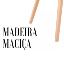 Mesa Eiffel 70cm Redonda Madeira Mdf Tx Design Moderno - 8