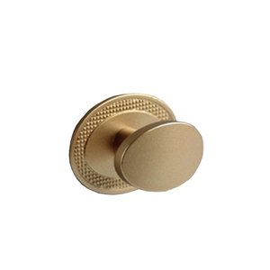 Puxador Beetle com Base Granada Dourado Zen