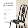 Kit com 04 Cadeiras para Sala de Jantar Fortaleza - 6