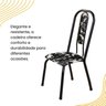 Kit com 04 Cadeiras para Sala de Jantar Fortaleza - 5