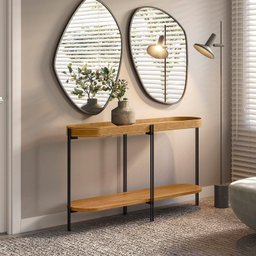 Aparador para Sala de Estar 139cm X 79cm X 37cm Mônaco - 1