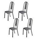 Ver imagem 1 de Kit com 04 Cadeiras para de Sala de Jantar Fortaleza