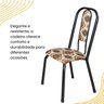 Kit com 04 Cadeiras para Sala de Jantar Fortaleza - 5