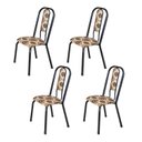Ver imagem 1 de Kit com 04 Cadeiras para Sala de Jantar Fortaleza