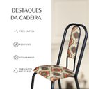 Ver imagem 6 de Kit com 04 Cadeiras para Sala de Jantar Fortaleza