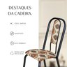 Kit com 04 Cadeiras para Sala de Jantar Fortaleza - 6