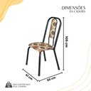 Ver imagem 4 de Kit com 04 Cadeiras para Sala de Jantar Fortaleza