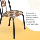 Ver imagem 2 de Kit com 04 Cadeiras para Sala de Jantar Fortaleza