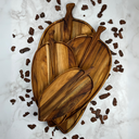 Ver imagem 2 de Kit Tábua de Servir Folha com Caule P M G Gg -