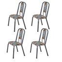 Ver imagem 1 de Conjunto 04 Cadeiras para Sala de Jantar Fortaleza