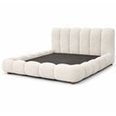 Ver imagem 5 de Cama Japonesa com Cabeceira King Nuvem Bouclé Off White - Sallar Home