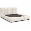 Ver imagem 1 de Cama Japonesa com Cabeceira King Nuvem Bouclé Off White - Sallar Home