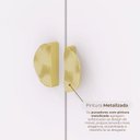 Ver imagem 5 de Cômoda Guarda-Roupa Cristal 2 Portas 4 Gavetas