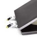 Ver imagem 2 de Assento Sedile Boss Liso Super Luxo (reb. Oculto) Preto Fosco As31882