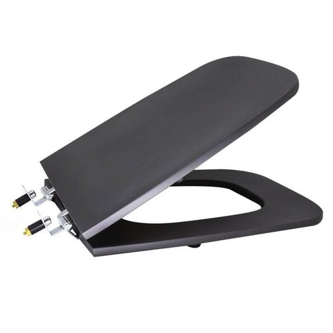 Assento Sedile Boss Liso Super Luxo (reb. Oculto) Preto Fosco As31882